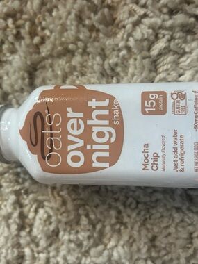 SEALED‼️ Overnight Oats Shake - Mocha Chip (White & Brown)